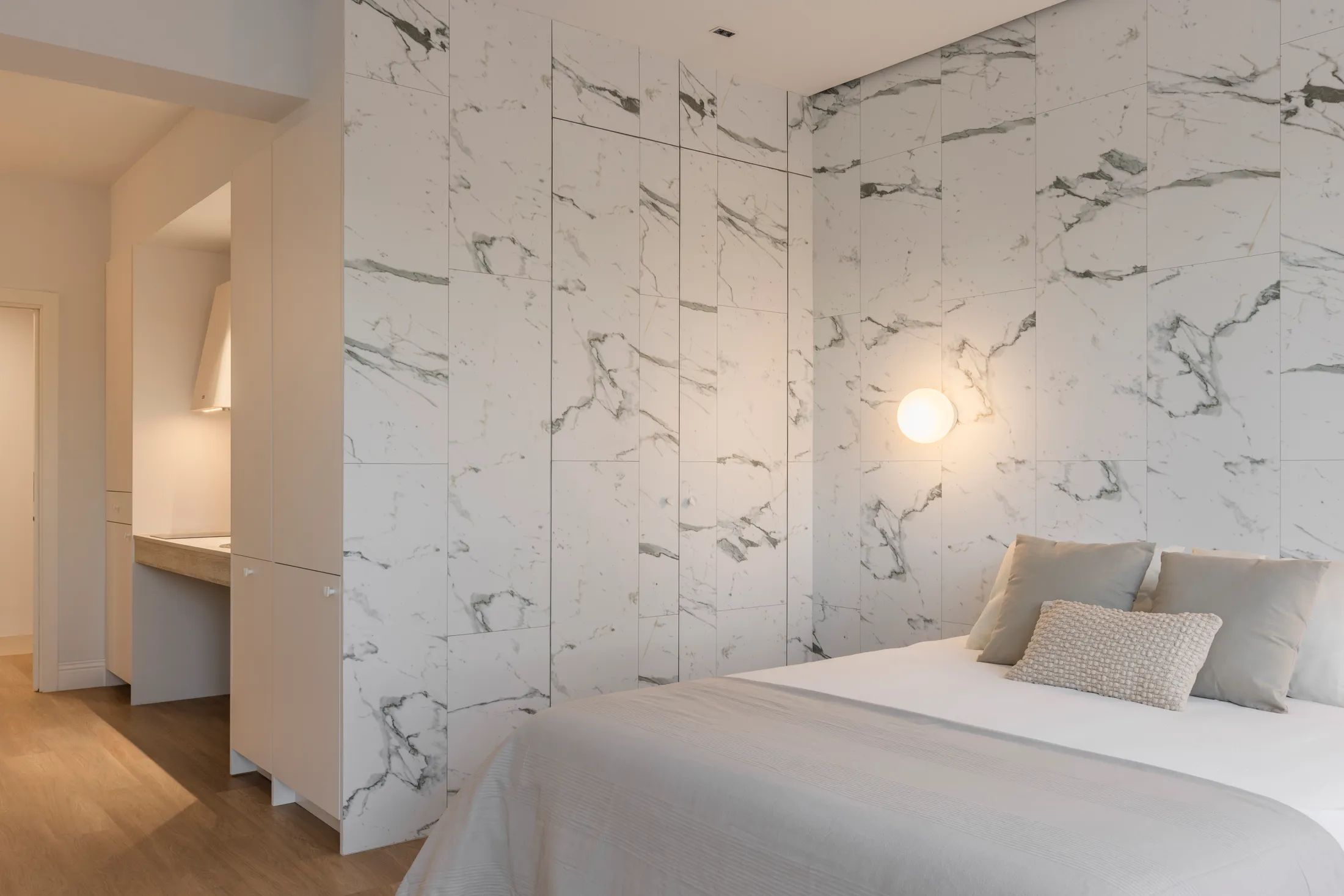 Studio with double bed, apartment 1