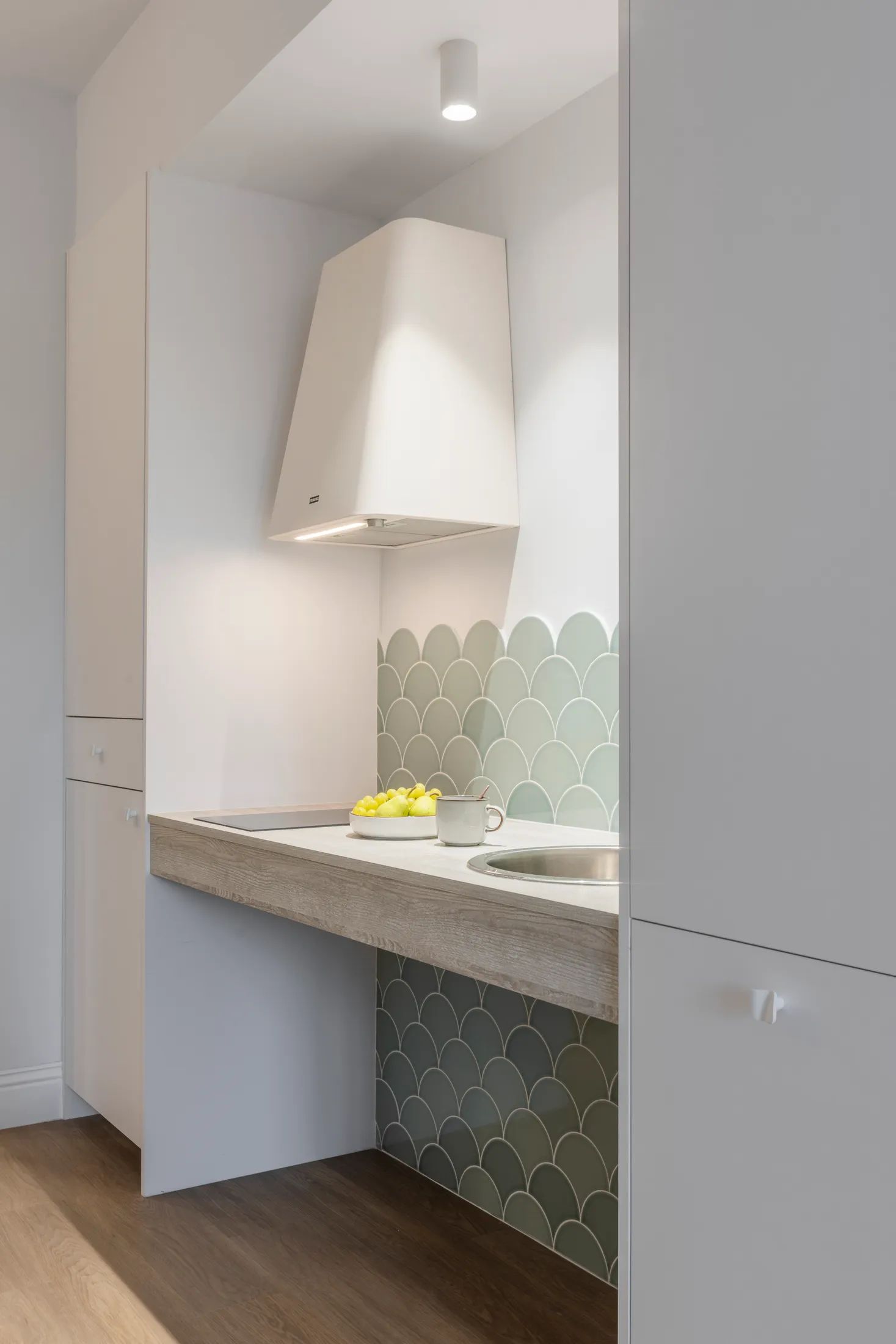 Equipped kitchen, apartment 1